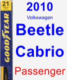 Passenger Wiper Blade for 2010 Volkswagen Beetle Cabrio - Premium