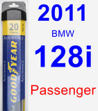 Passenger Wiper Blade for 2011 BMW 128i - Assurance