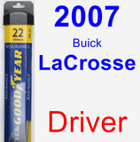 Driver Wiper Blade for 2007 Buick LaCrosse - Assurance