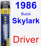 Driver Wiper Blade for 1986 Buick Skylark - Assurance