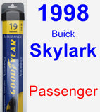 Passenger Wiper Blade for 1998 Buick Skylark - Assurance