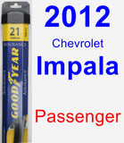 Passenger Wiper Blade for 2012 Chevrolet Impala - Assurance