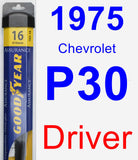 Driver Wiper Blade for 1975 Chevrolet P30 - Assurance