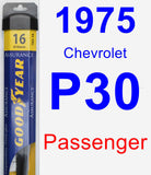 Passenger Wiper Blade for 1975 Chevrolet P30 - Assurance