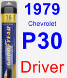 Driver Wiper Blade for 1979 Chevrolet P30 - Assurance