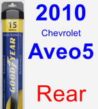 Rear Wiper Blade for 2010 Chevrolet Aveo5 - Assurance