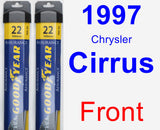 Front Wiper Blade Pack for 1997 Chrysler Cirrus - Assurance