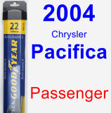 Passenger Wiper Blade for 2004 Chrysler Pacifica - Assurance