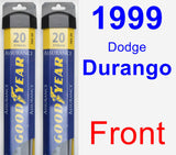 Front Wiper Blade Pack for 1999 Dodge Durango - Assurance