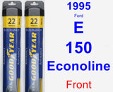 Front Wiper Blade Pack for 1995 Ford E-150 Econoline - Assurance