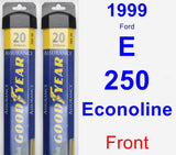 Front Wiper Blade Pack for 1999 Ford E-250 Econoline - Assurance