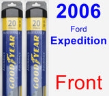 Front Wiper Blade Pack for 2006 Ford Expedition - Assurance