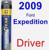 Driver Wiper Blade for 2009 Ford Expedition - Assurance