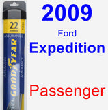 Passenger Wiper Blade for 2009 Ford Expedition - Assurance