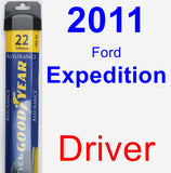 Driver Wiper Blade for 2011 Ford Expedition - Assurance