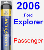 Passenger Wiper Blade for 2006 Ford Explorer - Assurance