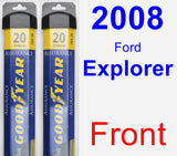 Front Wiper Blade Pack for 2008 Ford Explorer - Assurance