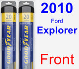 Front Wiper Blade Pack for 2010 Ford Explorer - Assurance