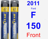 Front Wiper Blade Pack for 2011 Ford F-150 - Assurance