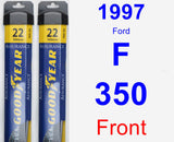 Front Wiper Blade Pack for 1997 Ford F-350 - Assurance