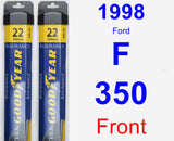 Front Wiper Blade Pack for 1998 Ford F-350 - Assurance