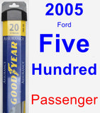 Passenger Wiper Blade for 2005 Ford Five Hundred - Assurance