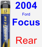 Rear Wiper Blade for 2004 Ford Focus - Assurance