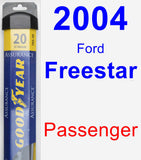 Passenger Wiper Blade for 2004 Ford Freestar - Assurance