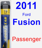 Passenger Wiper Blade for 2011 Ford Fusion - Assurance