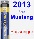 Passenger Wiper Blade for 2013 Ford Mustang - Assurance