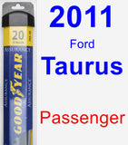 Passenger Wiper Blade for 2011 Ford Taurus - Assurance