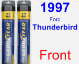 Front Wiper Blade Pack for 1997 Ford Thunderbird - Assurance