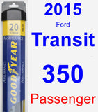 Passenger Wiper Blade for 2015 Ford Transit-350 - Assurance