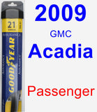 Passenger Wiper Blade for 2009 GMC Acadia - Assurance