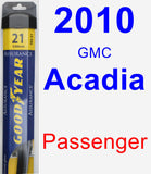 Passenger Wiper Blade for 2010 GMC Acadia - Assurance