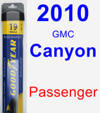 Passenger Wiper Blade for 2010 GMC Canyon - Assurance