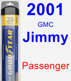 Passenger Wiper Blade for 2001 GMC Jimmy - Assurance