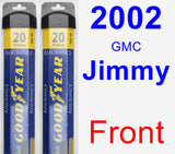 Front Wiper Blade Pack for 2002 GMC Jimmy - Assurance