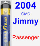 Passenger Wiper Blade for 2004 GMC Jimmy - Assurance