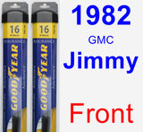 Front Wiper Blade Pack for 1982 GMC Jimmy - Assurance