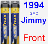 Front Wiper Blade Pack for 1994 GMC Jimmy - Assurance