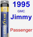 Passenger Wiper Blade for 1995 GMC Jimmy - Assurance