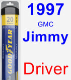 Driver Wiper Blade for 1997 GMC Jimmy - Assurance