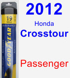 Passenger Wiper Blade for 2012 Honda Crosstour - Assurance