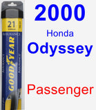 Passenger Wiper Blade for 2000 Honda Odyssey - Assurance