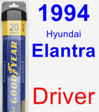 Driver Wiper Blade for 1994 Hyundai Elantra - Assurance