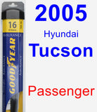 Passenger Wiper Blade for 2005 Hyundai Tucson - Assurance