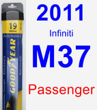 Passenger Wiper Blade for 2011 Infiniti M37 - Assurance