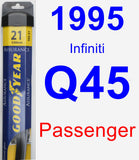 Passenger Wiper Blade for 1995 Infiniti Q45 - Assurance