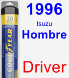 Driver Wiper Blade for 1996 Isuzu Hombre - Assurance